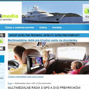 TV SAT Multimédia - web s eshopom