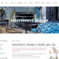bbdesign Interiérový dizajn - web stránka